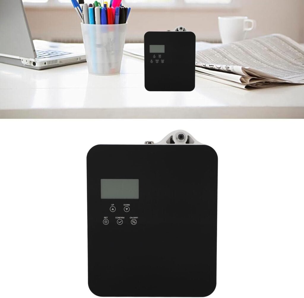 Atomiseur Intelligent de Serrure de Diffuseur sans Eau de Machine dair de Parfum pour Les Purificateurs dair de Taille de Voyage de Parfum de Bouteille Essentielle (Prise UE)