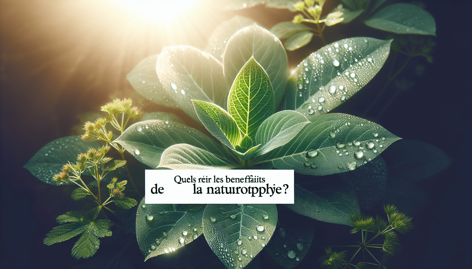 Quels Sont Les Bienfaits De La Naturopathie ?